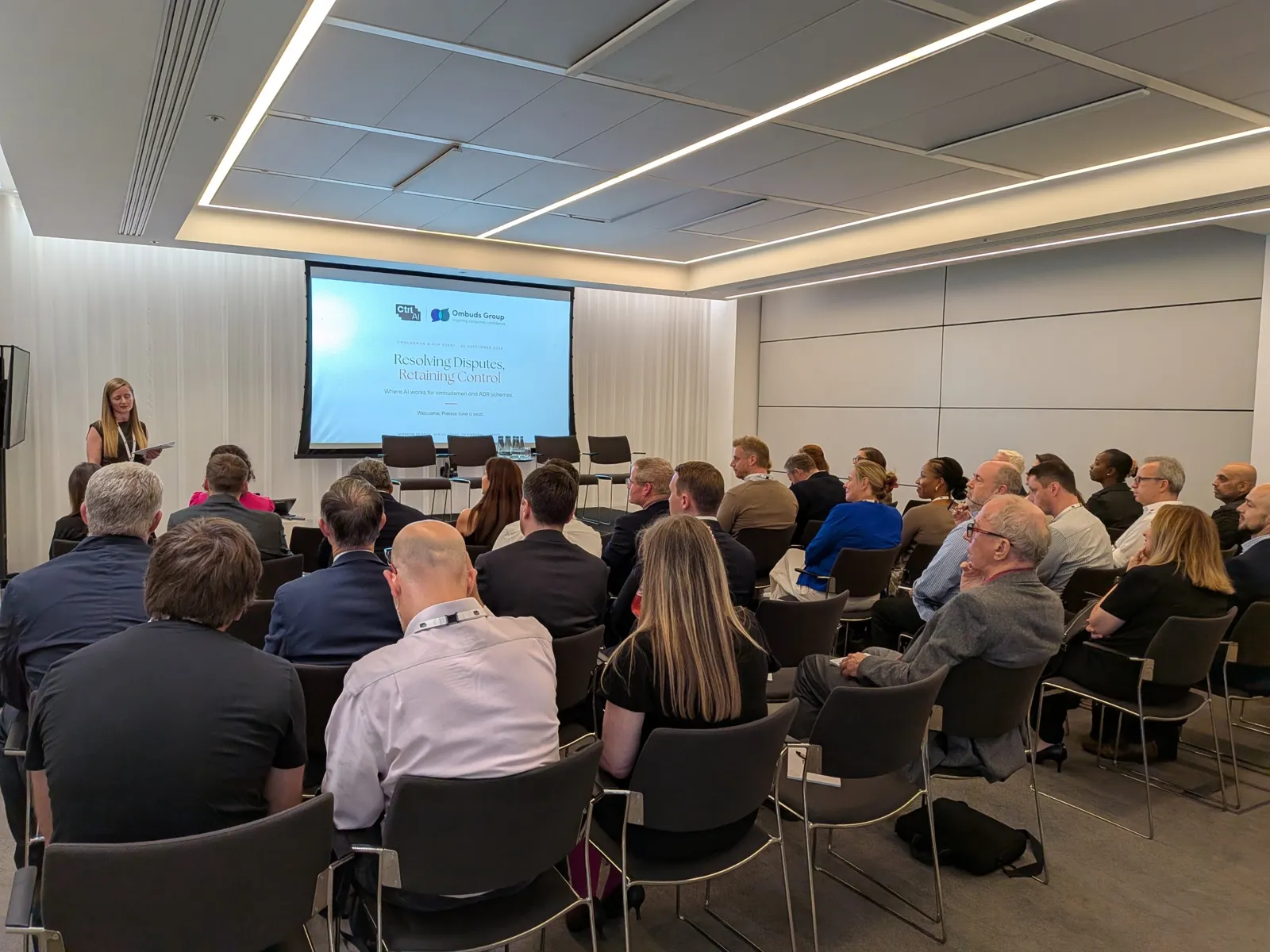 Jennifer Ryans opens Resolving Disputes, Retaining Control at Mishcon de Reya, London, 30 September 2026